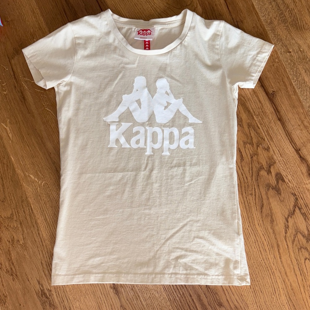 Kappa Beige Short Sleeve Tee